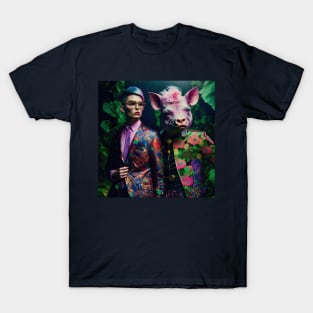 Magical Fashion Journey Through the Forest - Futuristic Fashion #6 T-Shirt